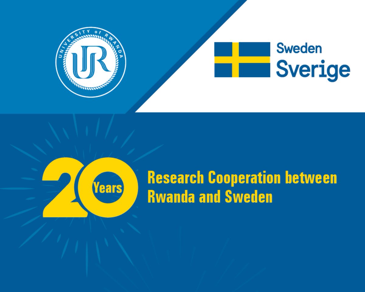 UR Sweden Programme (@urswedenprogram) on Twitter photo It’s almost time! We are back tomorrow for a joint press conference about #20yrsRWSEResearchCooperation
🇷🇼🤝🇸🇪
Follow along on <a href="/Uni_Rwanda/">University of Rwanda</a> & our twitter account this week, March 22-24, as we share highlights from the celebration. It’s almost time! We are back tomorrow for a joint press conference about #20yrsRWSEResearchCooperation
🇷🇼🤝🇸🇪
Follow along on <a href="/Uni_Rwanda/">University of Rwanda</a> & our twitter account this week, March 22-24, as we share highlights from the celebration.