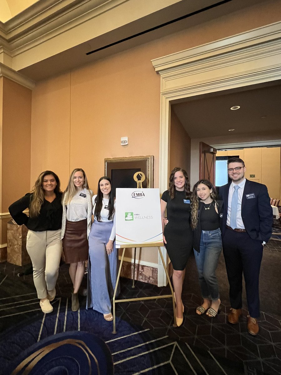 Meet your 2023-2024 EMRA Wellness Committee <a href="/emresidents/">emresidents</a> <a href="/CORD_EM/">CORD</a> 🩺