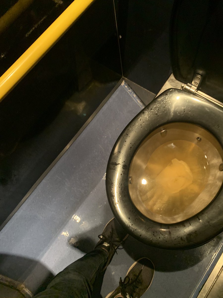 KierrahGeorge's tweet photo. @LNRailway on the 21:27 MKC to EUS in the rear section of the train and there’s about to be a wet seat because my toddler needs a wee, the accessible toilet is out of service and this is the other toilet. My 1.5 year old old was disgusted by it and I want to burn my shoes.👏👏👏 https://t.co/tMdJAipQQ8