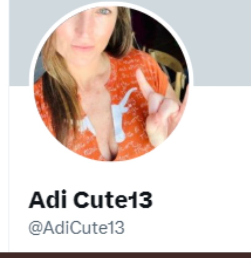 Please follow <a href="/Adi_Cute13/">Adi Cute13</a>, on the left, not the fake account on the right!