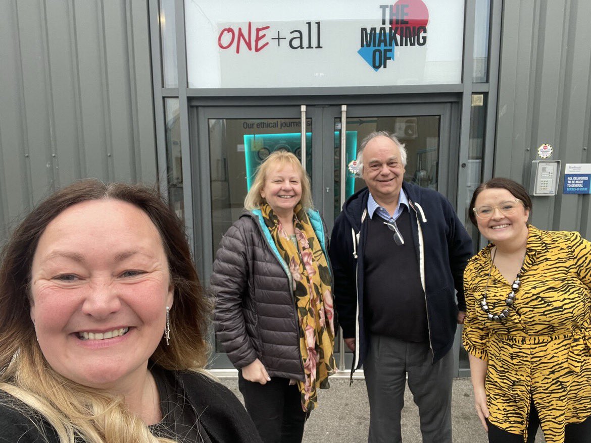 Thank you to <a href="/Dcmoore100/">Donald Moore</a> ,Nic and the team at <a href="/Oneand_All/">One+All</a> for once again leading the way and becoming the first business to sponsor the #Stockport4SlowCookers campaign!
For more information, see the link below - lnkd.in/e5NVtJpV 🥾