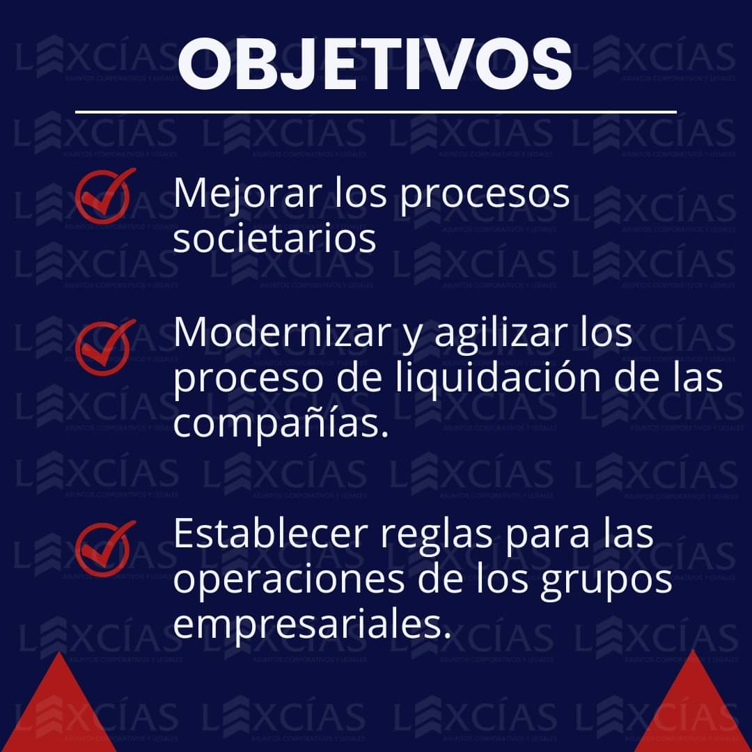 lexcias's tweet photo. ⚖ Se encuentra ya en vigencia la Ley Reformatoria a la Ley de Compañías para la optimización empresarial y para el fomento del gobierno corporativo, que constituye un cambio y avance en el régimen societario ecuatoriano.  

📌 Aquí te resumimos sus objetivos.
#LeyDeCompanias https://t.co/n29AuTe1pH