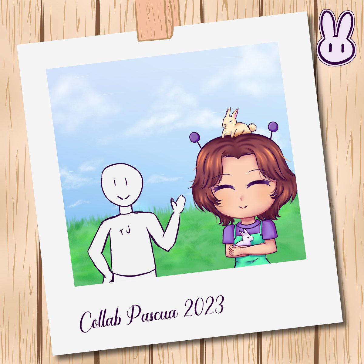 LoukiDraw's tweet photo. 🐰Collab de Pascua🐇

Les traigo esta collab muy bonita por si se quieren unir🥺

Todos los dibujos serán presentados en mi stream💖
Simplemente se tienen que dibujar al lado de mi personaje como en el ejemplo
#collab #ArtistOnTwitter #drawing #twitch #digitalart #chibi #anime https://t.co/tsMSiw1eDb