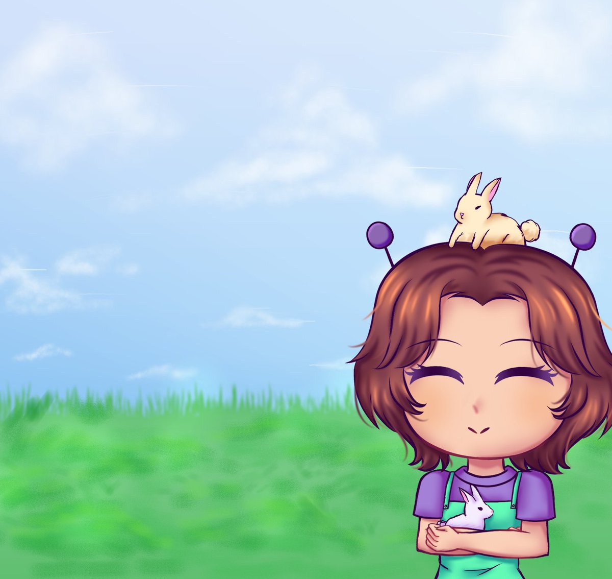 LoukiDraw's tweet photo. 🐰Collab de Pascua🐇

Les traigo esta collab muy bonita por si se quieren unir🥺

Todos los dibujos serán presentados en mi stream💖
Simplemente se tienen que dibujar al lado de mi personaje como en el ejemplo
#collab #ArtistOnTwitter #drawing #twitch #digitalart #chibi #anime https://t.co/tsMSiw1eDb