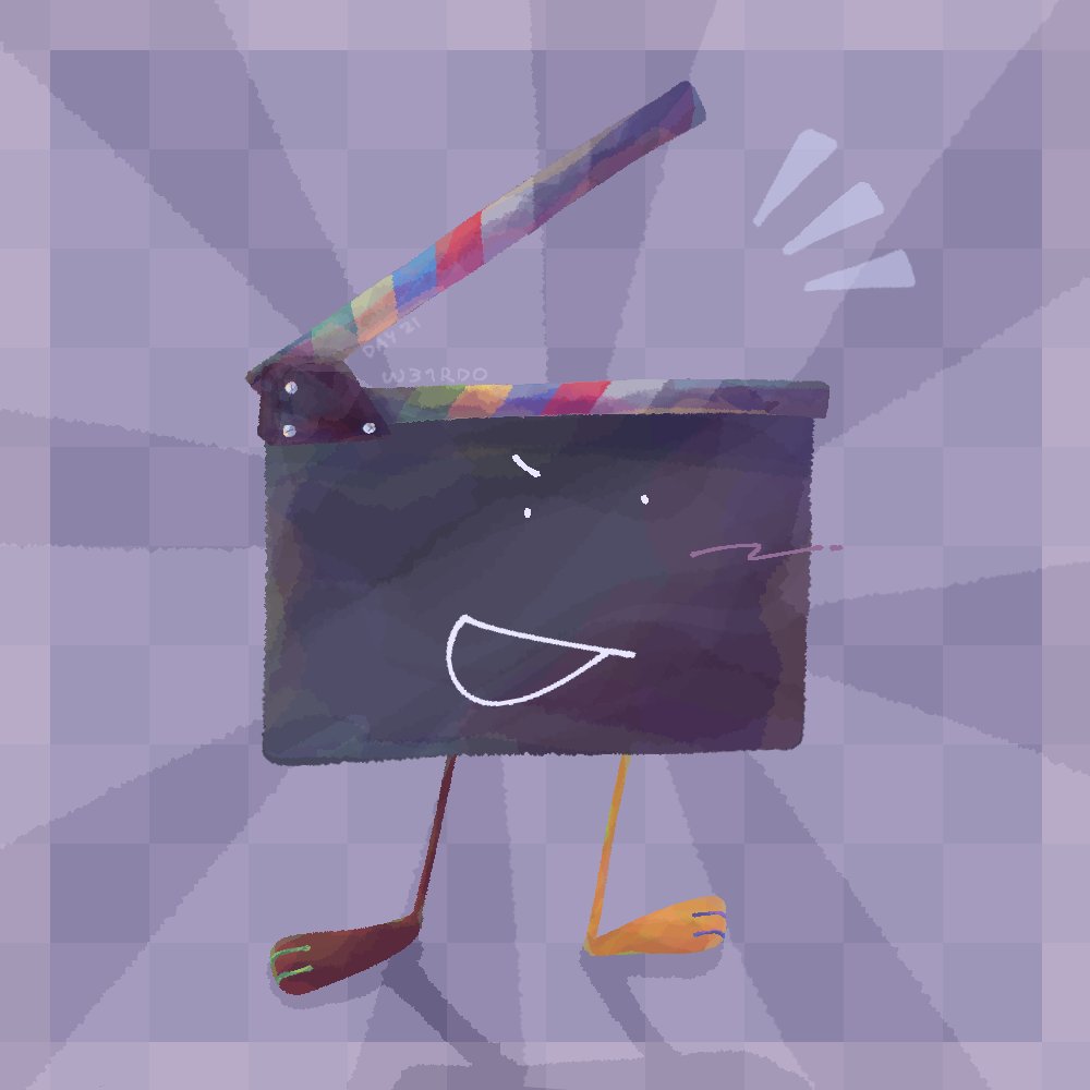 𖤐 W31RDO 𖤐 on Twitter "⋆ Drawing a BFDI character every day until I