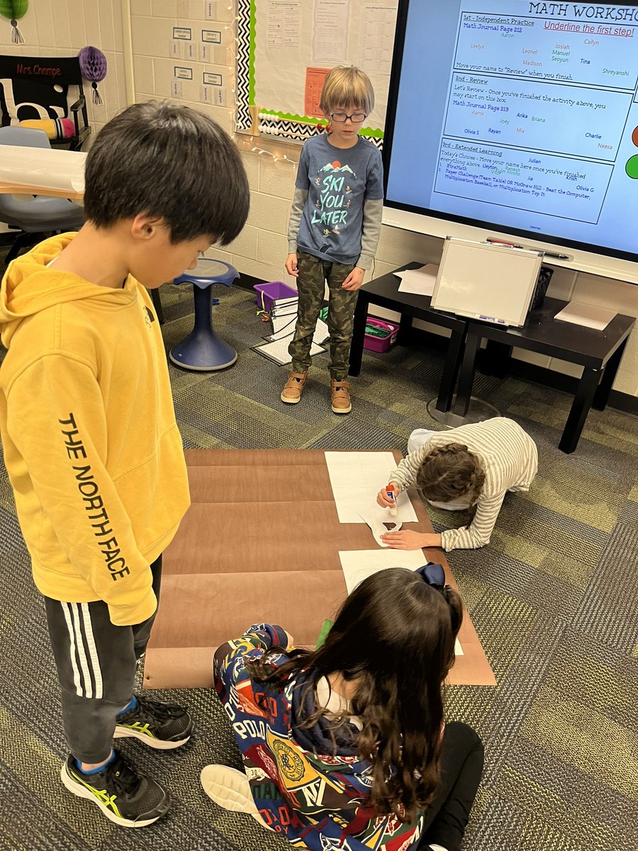 ChampeThompson's tweet photo. Prop making for our Growth of Michigan presentations which start tomorrow! #onestepatatime #itsalmostshowtime #readyornot #dfhappyclassrooms #NoviPride #NoviTogether #DeerfieldNovi https://t.co/dFxMXabc02