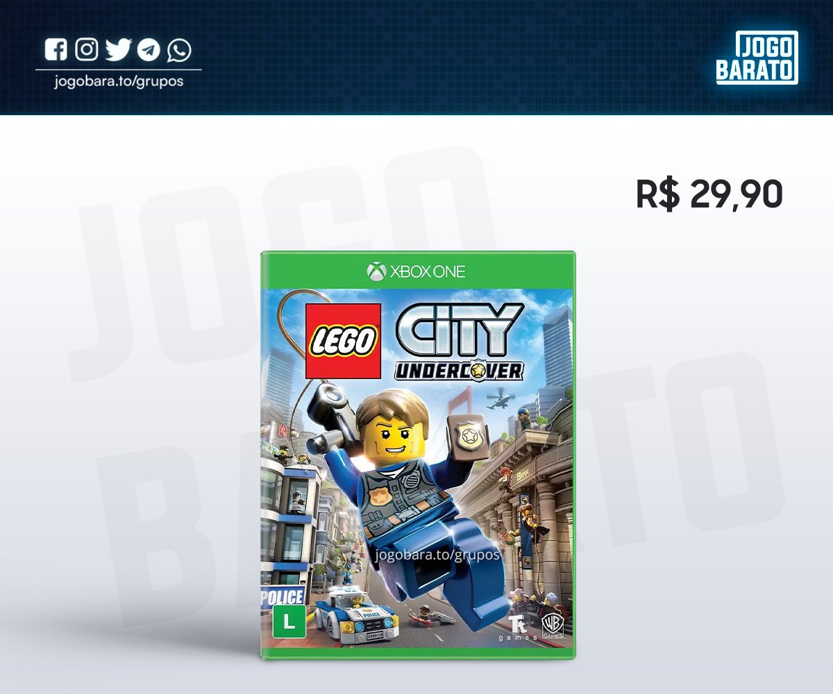 Jogo Lego City Undercover - Xbox One, Melhor Preço