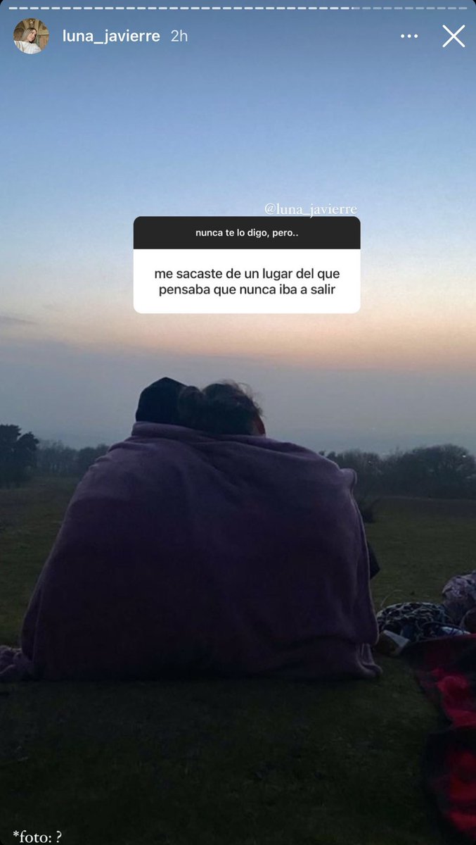 nunca te lo digo, pero..