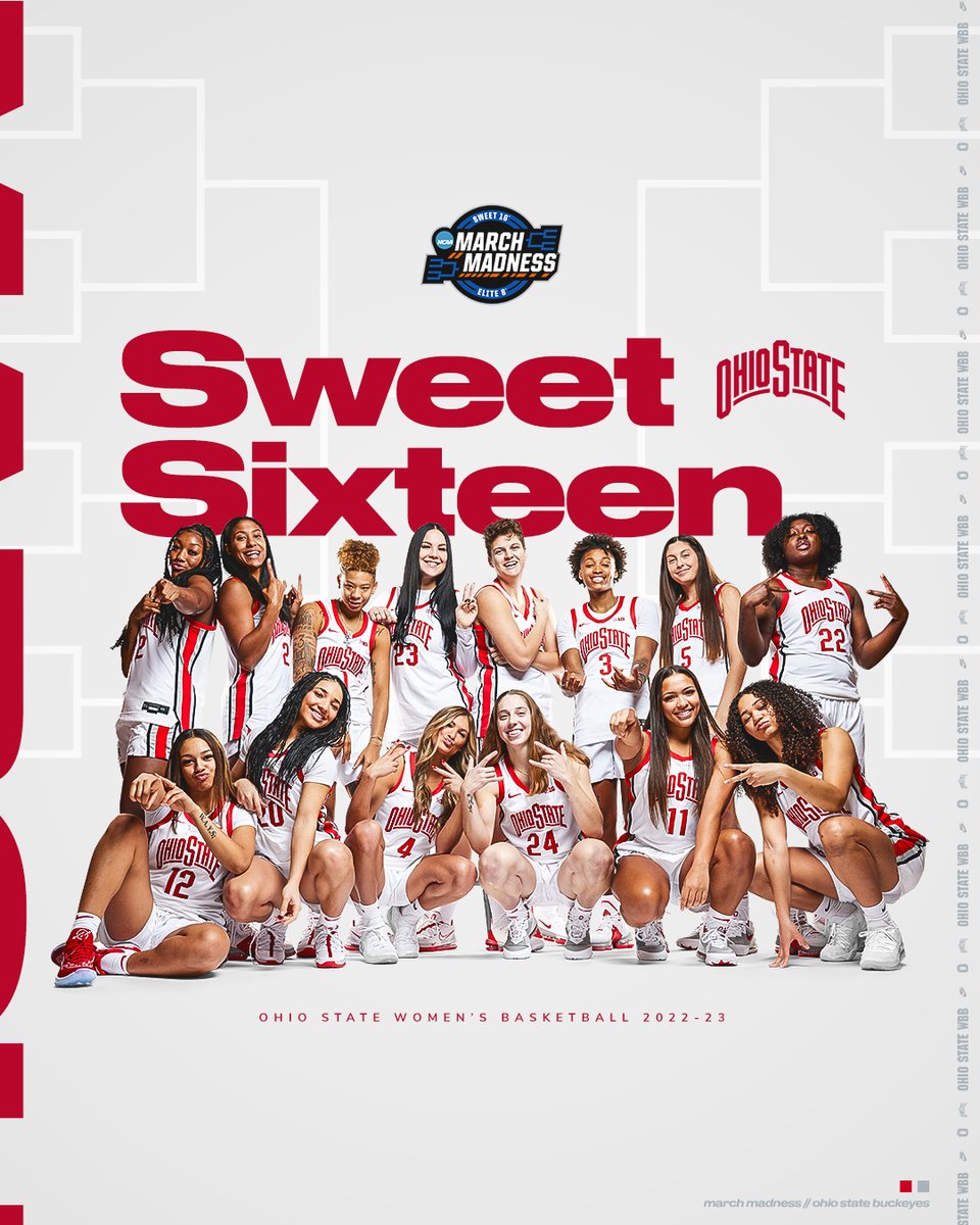 WE ARE HEADED TO THE SWEET SIXTEEN‼️

#MarchMadness #GoBucks