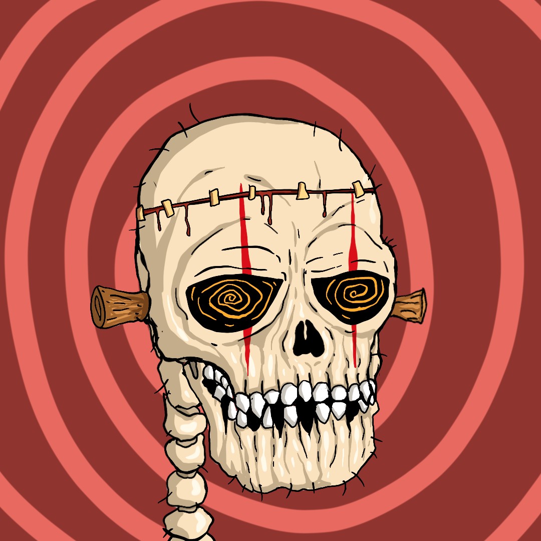 SkullPunkzNFT's tweet photo. The skull is nature's sculpture☠️☠️

#NFTs #freemintNFT https://t.co/APNV13lPs0