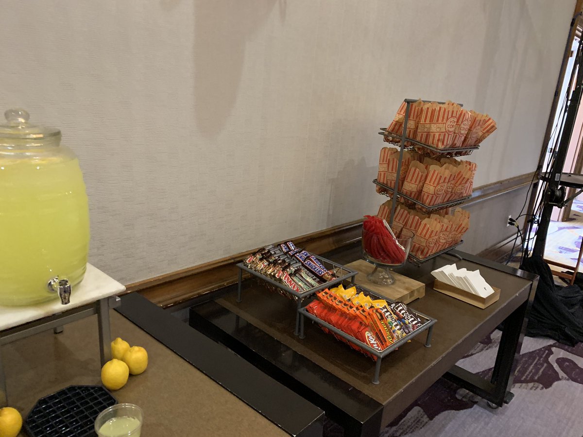 Snacks at video fest #sgs2023