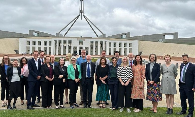 Australian Red Cross joins with other leaders to promote a strong and capable international humanitarian sector. In Canberra this week we’re working with other partners to address the many humanitarian challenges in the region and beyond. <a href="/ACFID/">ACFID</a> #aid #development