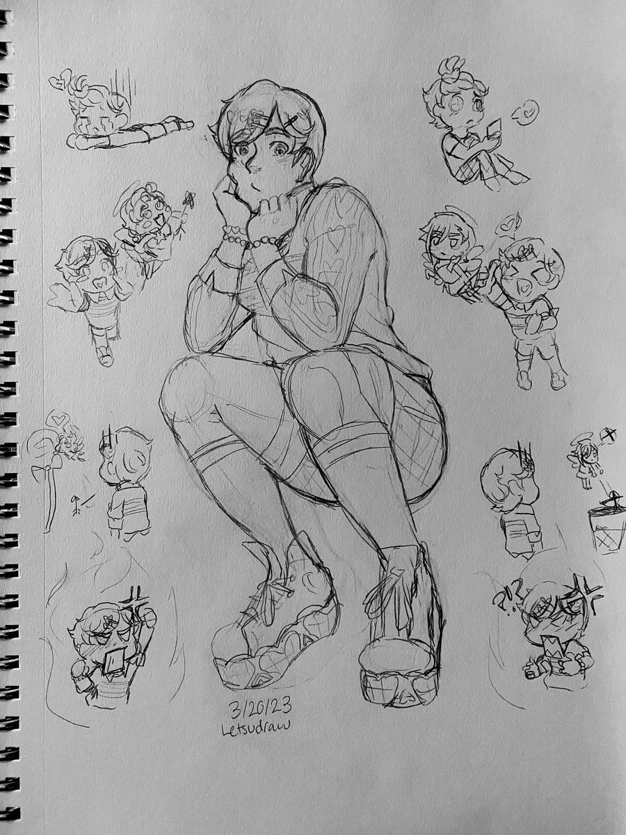 Letsudraw's tweet photo. Good olโ sketch warmup ๐๐๐ #lovlim #oc https://t.co/SxiZ7ACBTN