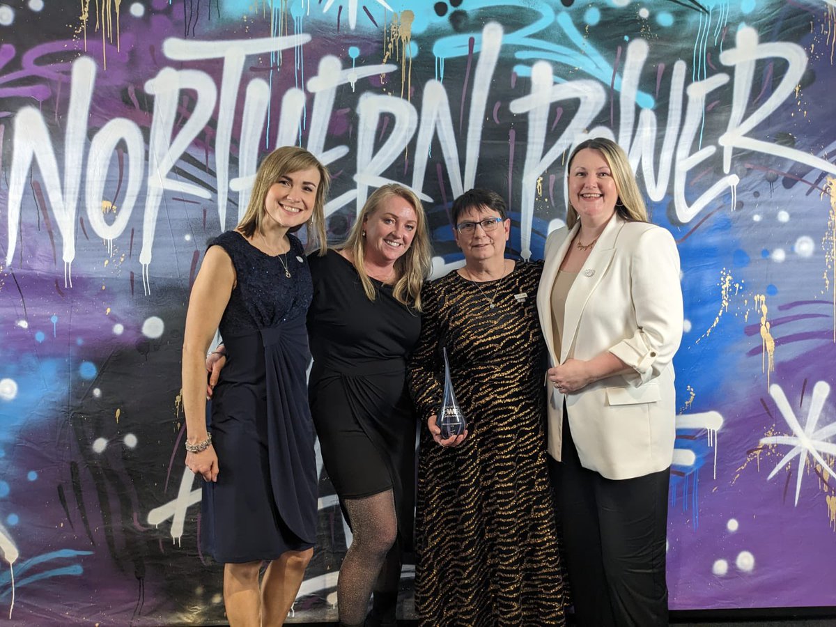 Winners! 🏆 
We’re thrilled to pick up a Northern Power Women Award and be recognised for our work in gender equality.
#NPWAwards #WeArePower