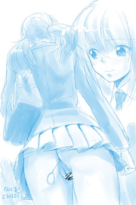 おはようございます!
朝らくがき。
真珠を着けて登校。 