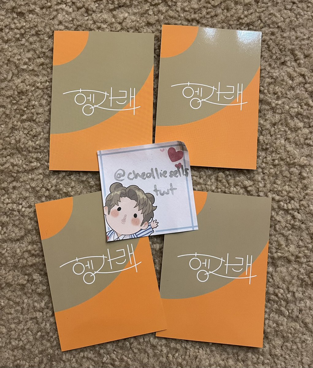 cheolliesells's tweet photo. #SEVENTEEN #MINGYU #WONWOO Henggarae KiT Postcards
- price: $4 per set (2 postcards)
- stamped: $1.5 usa

pls help rt!
@svttrading @svttradingusa @kpopthriftshop @photocard_kpop @kpoptradeusa @carattrade @nabongtrade https://t.co/1JI4Sa617X