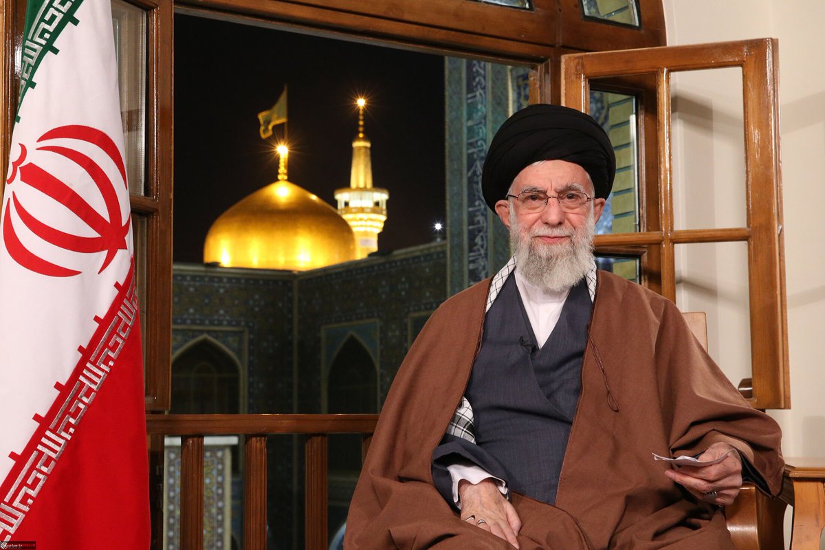Khamenei_m's tweet photo. Imam Khamenei's New Year Message
#Nowruz

Watch the full video below:
https://t.co/7QrjXbqmGJ https://t.co/foStP7HCqV