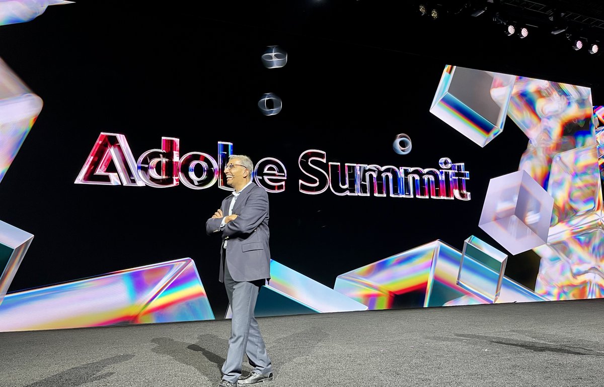 Final stretch of #AdobeSummit prep. Dotting I's and crossing T's for Tuesday's keynote. Look forward to seeing you in-person or online! summit.adobe.com