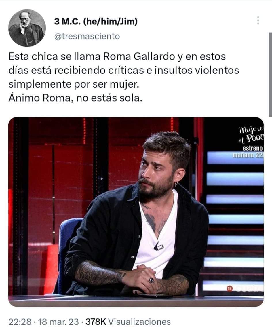 Roma gallardo vence al sistema: se registra como mujer y obtiene todos los beneficios y se blinda contra los ataques feministas y lgtv