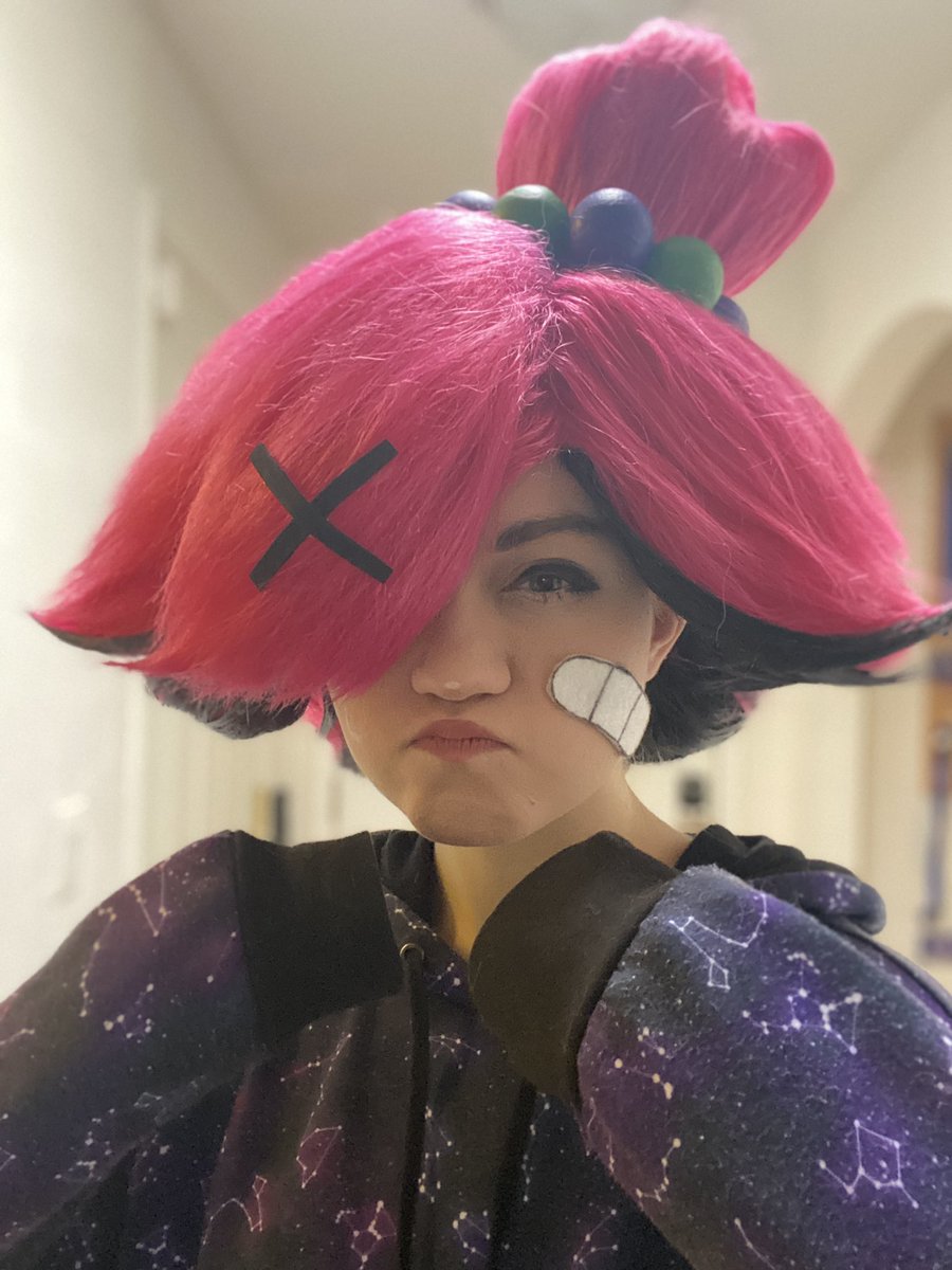 ashesofdespair_'s tweet image. #EpithetErased Finally finished Trixie’s wig so I wanted to do a makeup test!! Still waiting for the proper hoodie to arrive so I can alter it, but most of the outfit is done!
Trixie, voiced by @spectralfusion from the wonderful Epithet Erased, created by @BrendanBlaber