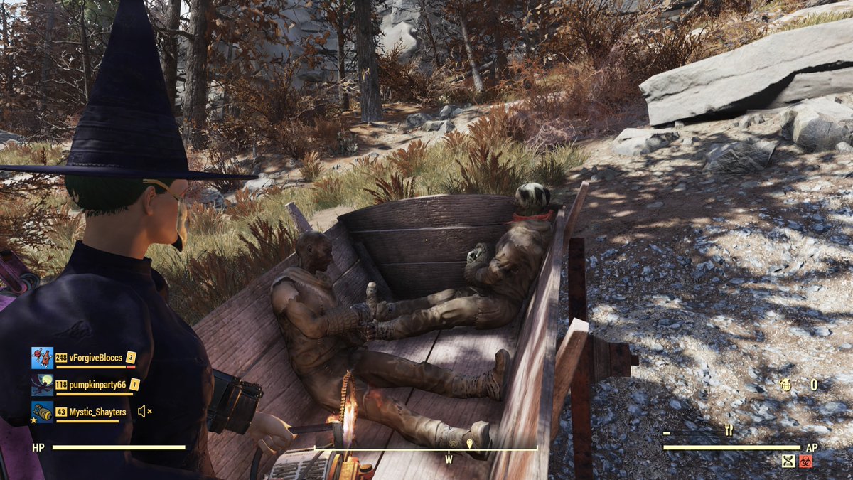 B3atingYou's tweet photo. Blackedout and ended up here lol? "Hey you're finally awake" #Wasteland #Fallout #Fallout76 #skyrim  #PS4share https://t.co/JWnFVw4dGW