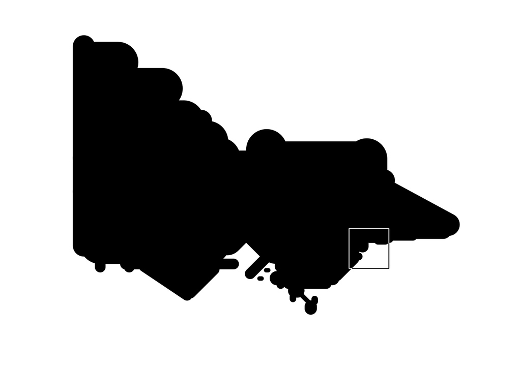 This was actually kind of frustrating to do.. being constrained by a style can be very good for the brain I think! 
This one is a wonderful reminder that maps do not have to be "accurate" - though.. maps by their very nature can't tell the whole story