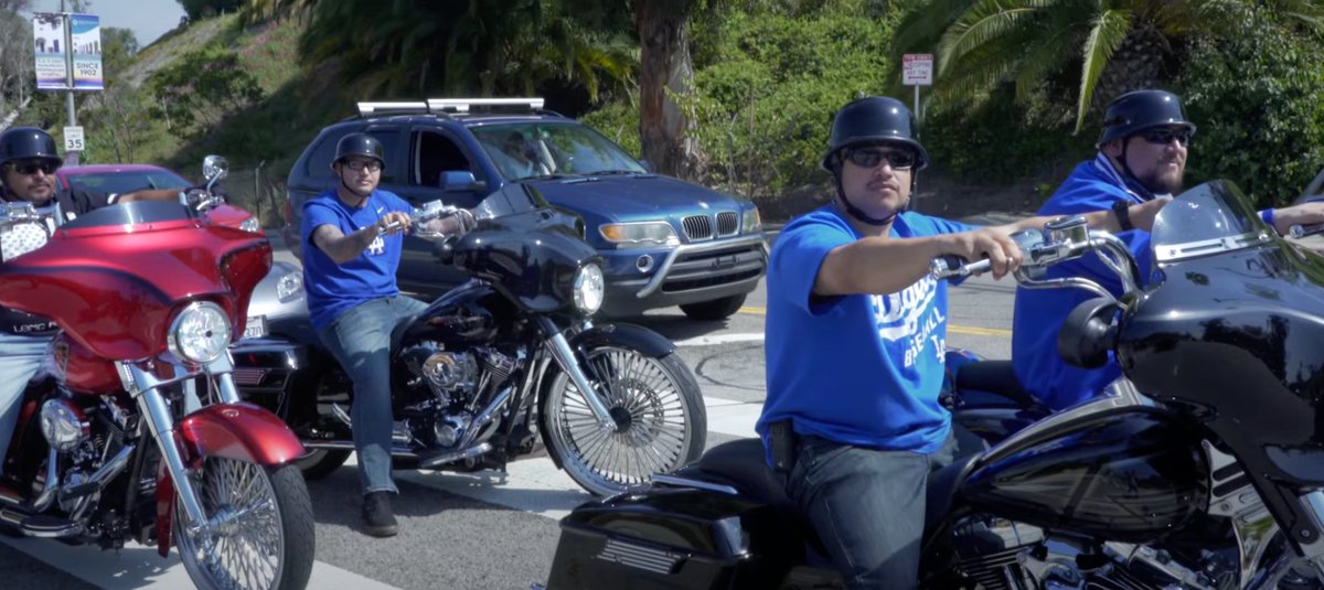 GOLicense's tweet photo. Excited for MLB Opening Day!  Hoping to connect with these awesome Dodger riders, please DM if you can help https://t.co/BtC9RtYFV6