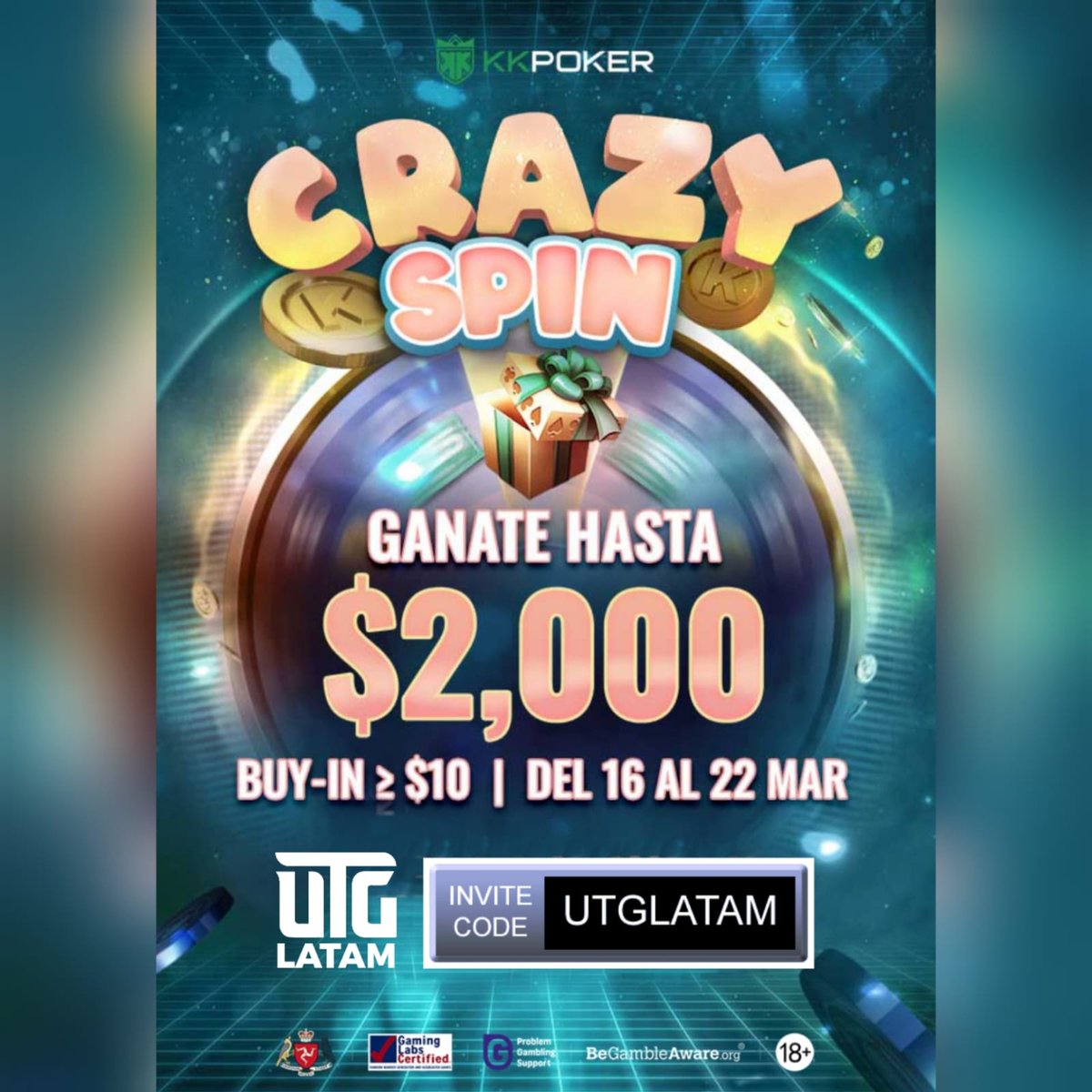 utgmx's tweet photo. En #UTGLATAM de #KKPOKER siempre tenemos retos y misiones activas para que ganes a lo grande. Si aún no estás en el club regístrate ya en https://t.co/PNtLjTKmXS https://t.co/HWblJpG8VM