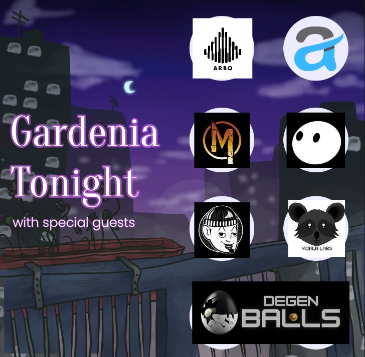 Gardenia.apt | Pre-Mint tweet media