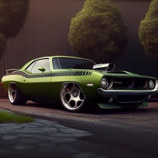 CarManToday's tweet photo. Sometimes, all you need is a little bit of muscle to power through the week. 💪🏽 #MondayMotivation #GreenMachine #70Cuda https://t.co/gfzKvqA3L2
