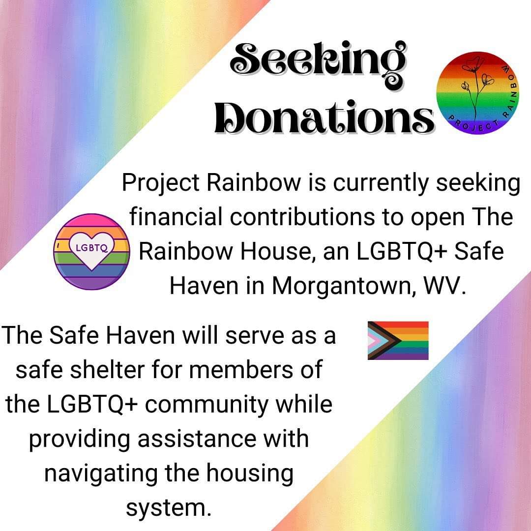 hypoxiia's tweet image. #ProjectRainbow #LGBTQIA #transyouth #queerhouselessness #TheTrevorProject #morgantownwv #shelter #savehaven #yallbelonghere