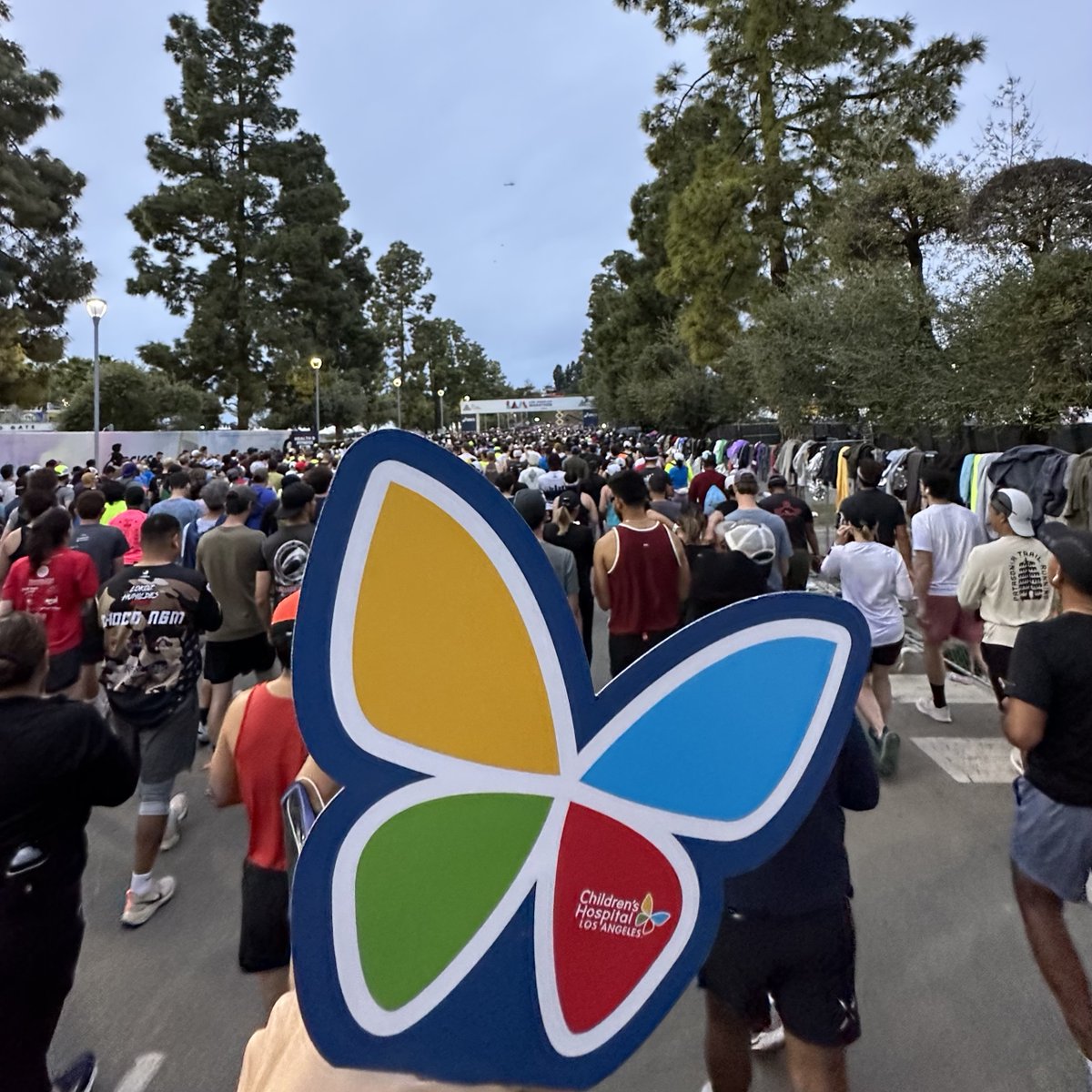 We congratulate the nearly 22,000 runners who ran, walked, or did some of both through the streets of L.A. yesterday for the <a href="/lamarathon/">Los Angeles Marathon</a>! We must send a shoutout to the individuals and teams who participated in support of <a href="/ChildrensLA/">Children's Hospital LA</a> raising nearly $75,000 for the hospital.