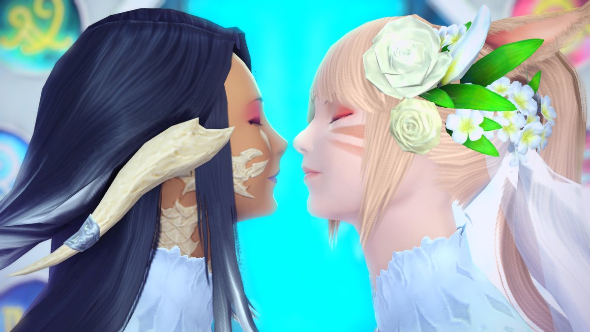 Sweet and loving wedding kiss. Mhmmmm. Thank you for our Lala family for attending to.  Big Hugs.