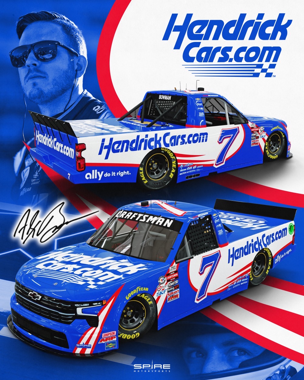 Spire Motorsports on Twitter "Guess who's back? Alex_Bowman will