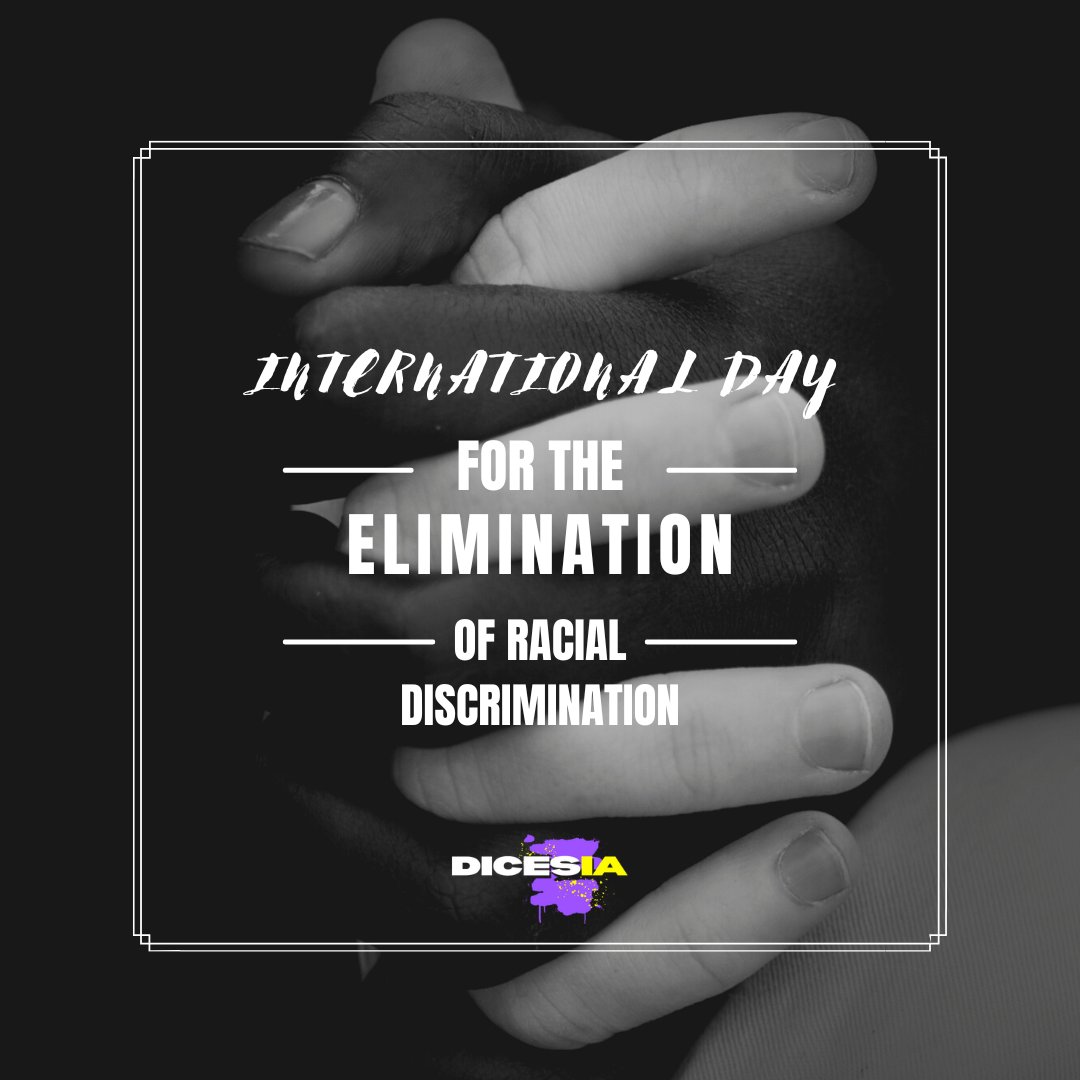 dicesianft's tweet photo. Día Internacional de la eliminación de la discriminación racial! 🌈 https://t.co/0WzHOx0kFQ