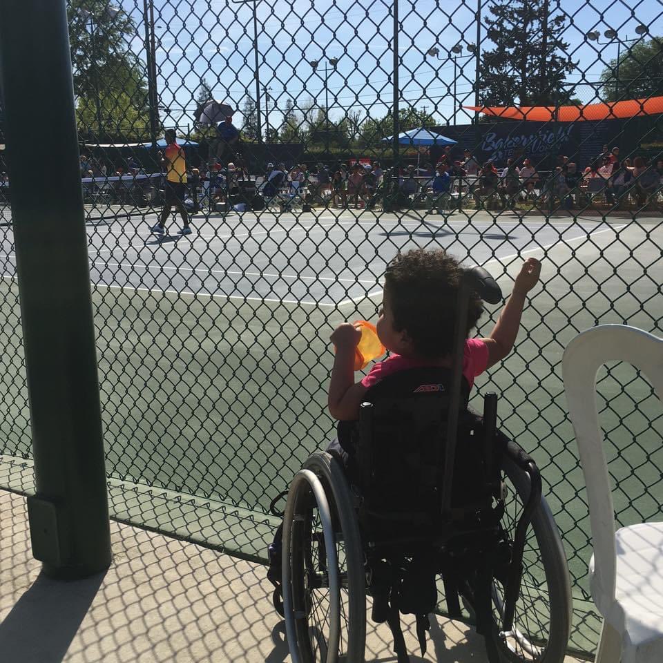 7 years ago watching @MichaelMmoh at the Bako Open with my Daughter. Must be that time of year again.