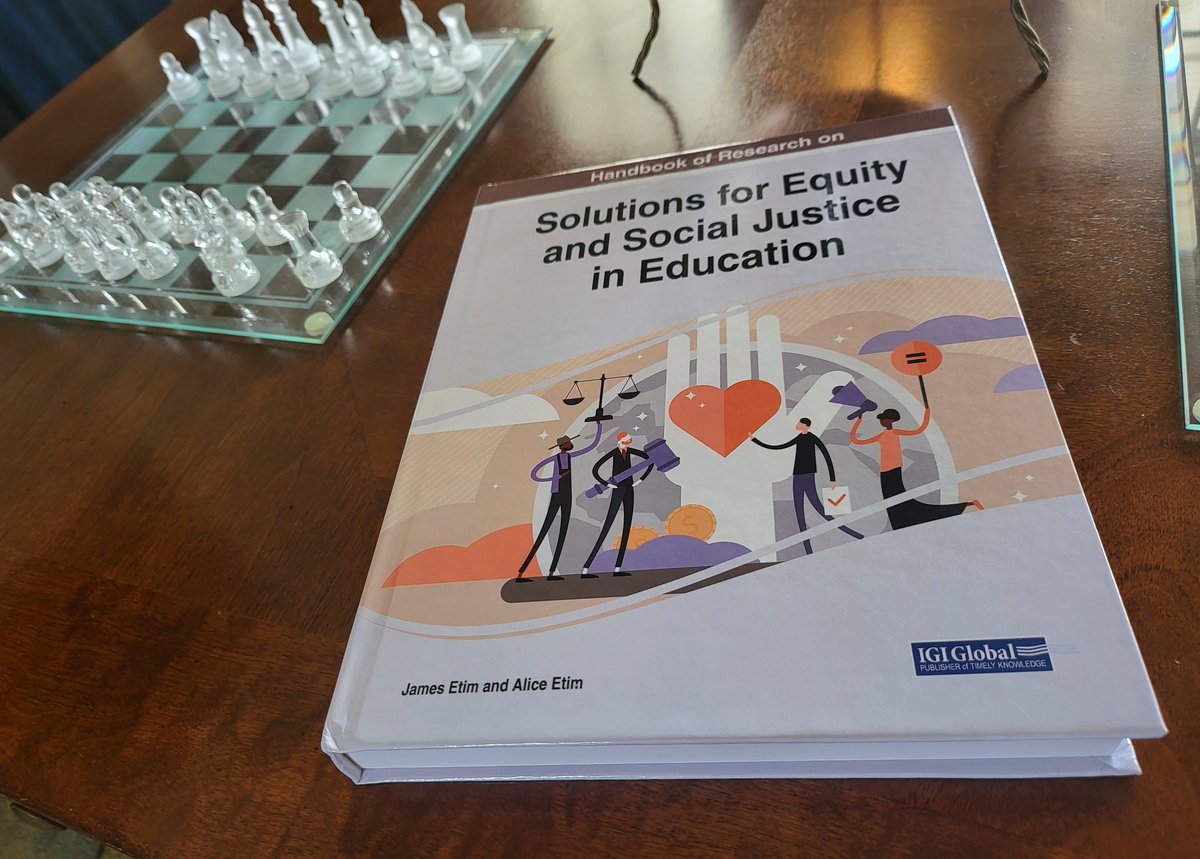 babspov's tweet photo. Dr. Effie McMillian and I are honored to share our recent chapter publication with @igiglobal in the Handbook of Research on Solutions for #Equity and #SocialJustice in #Education @EGMConsulting
To access, visit: https://t.co/95uBdzcahg https://t.co/6DCjs8gYx4