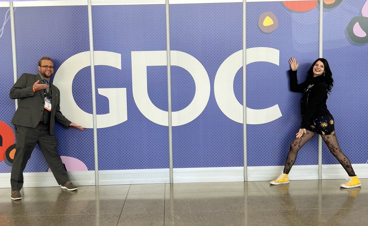 Here at #GDC23 for <a href="/DreadXP_/">DreadXP</a> 

If you like horror, let's talk 🙂