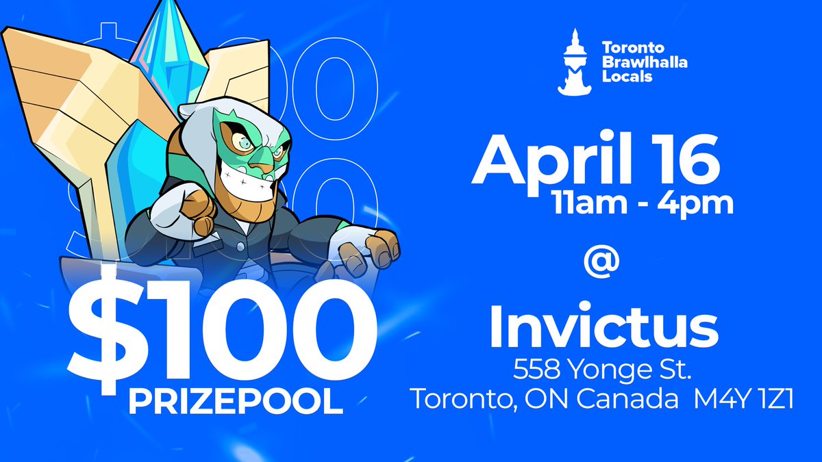 TORBrawlLocals's tweet photo. Our next LAN is happening on April 16th! Signup now! https://t.co/PyZusrl7MU https://t.co/NpOGCvcmCa