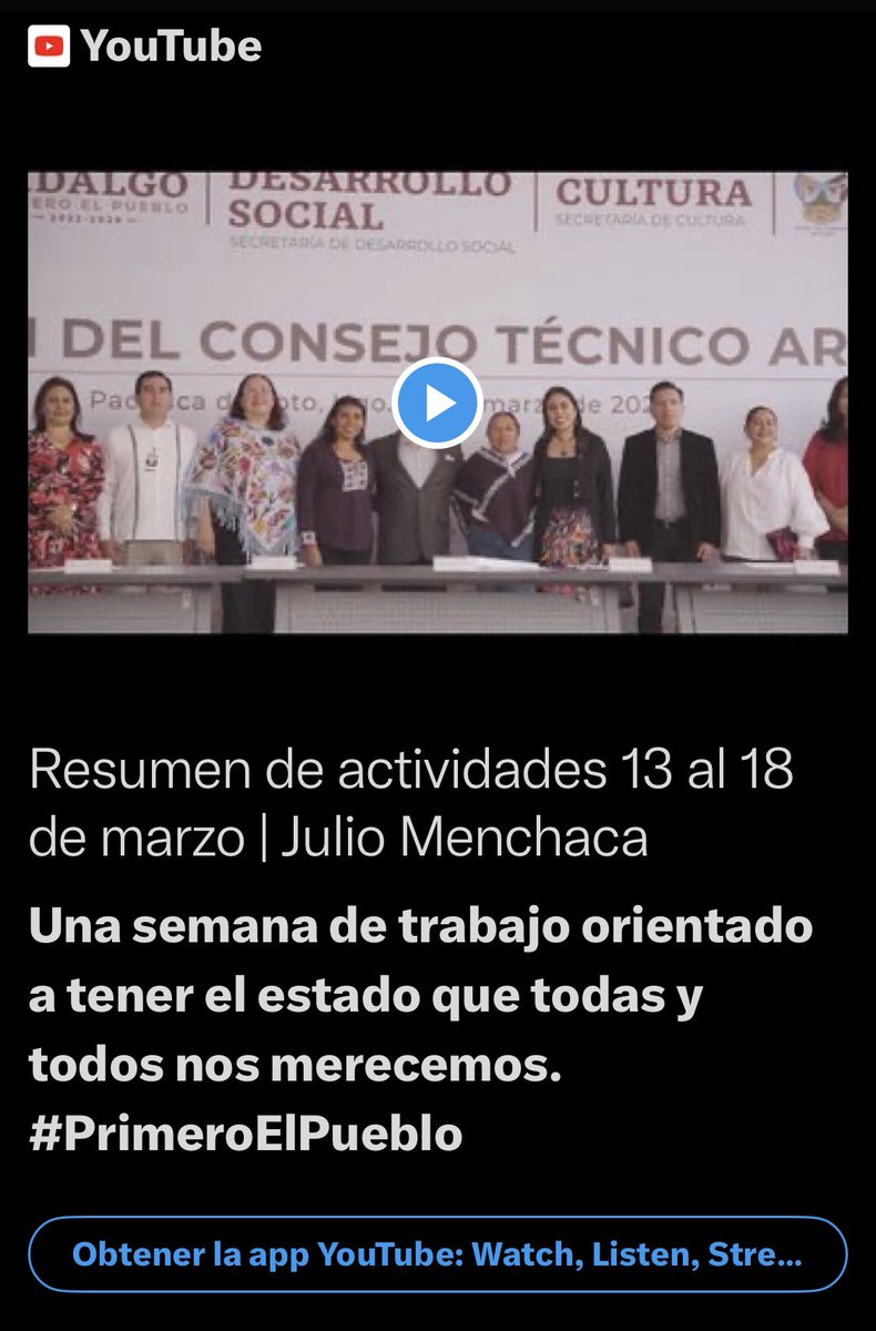Noti_Face's tweet photo. @juliomenchaca_ 🇲🇽Resumen de actividades 

📆13 al 18 de marzo | 

Gobierno #JulioMenchaca🇲🇽 https://t.co/JIsFZjb4Ot