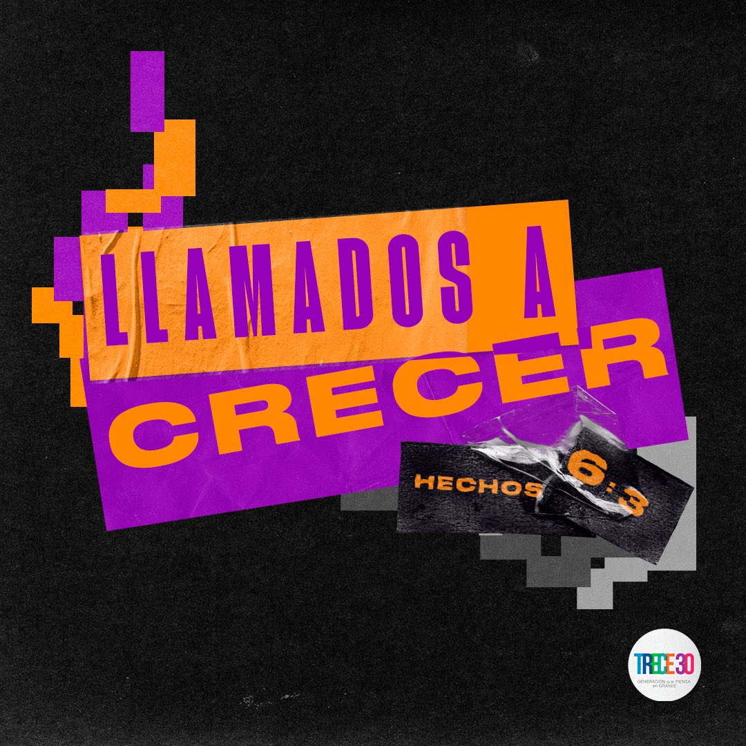 trece_30's tweet photo. 🏃🏻¿Estás listo para crecer? Si todavía no escuchaste la reu anda corriendo a nuestro YouTube a revivirla. https://t.co/zw0uKY4cQl