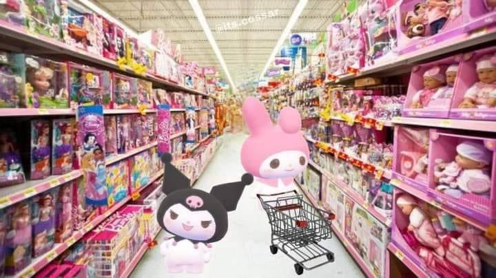 me n bestie buying toys to heal our inner child
