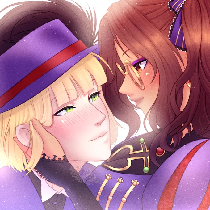  Sweet Lovely Embrace - - - - - - - - - - - - - - - - - - - - - - - - -Commission for  - - - - - - - - - - - - - - - - - - - - - - - - -#VGenComm #twst #twstプラス #twst_hl #twst_NL 