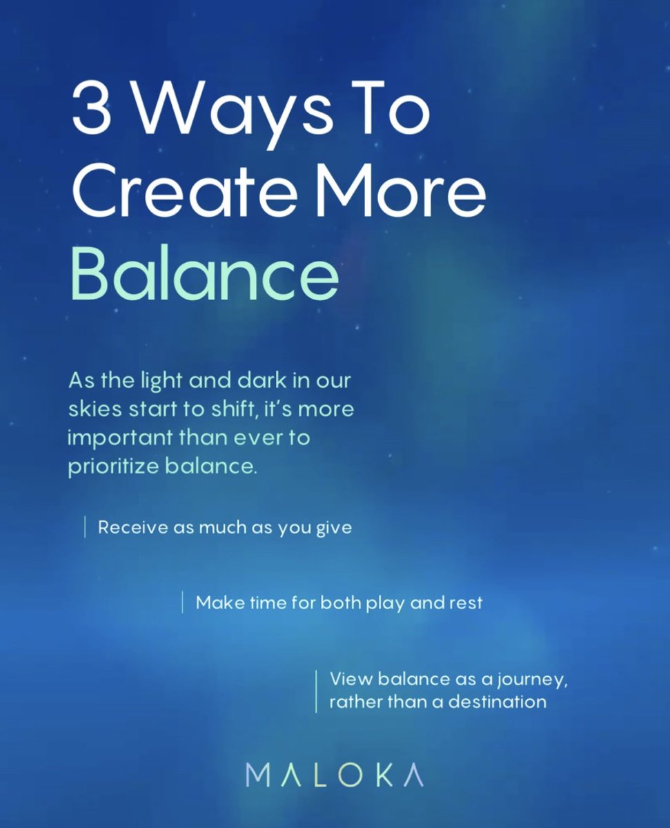 MalokaMetaverse's tweet photo. 🌸The Spring #Equinox is approaching—how are you feeling? Are there any intentions you have in mind? 

⚖️Here's how we're seeking to find balance during this seasonal shift. https://t.co/H9Zjb0vfJi