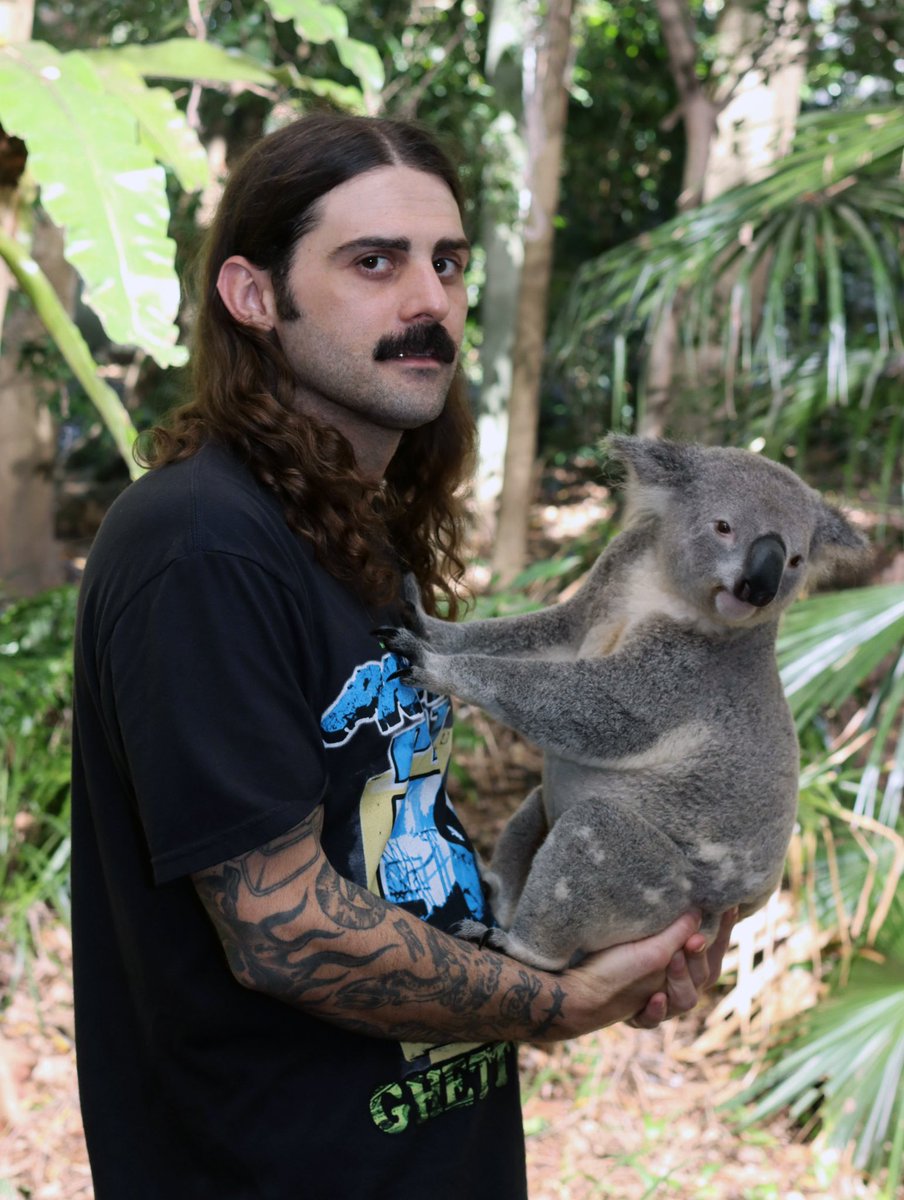 Obligatory band guy in Australia pic