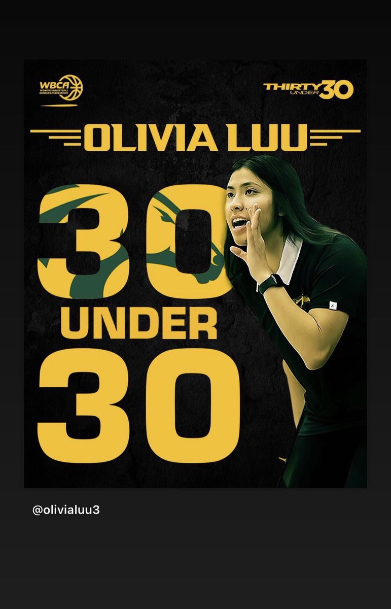 Women’s Basketball Coaches Association has named Riverbank Alum, Olivia Luu among their 30 under 30! Congratulations Ms. Luu!