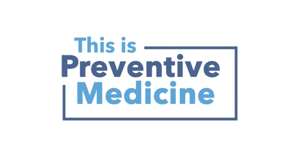 We're excited to launch the #ThisIsPreventiveMedicine campaign, to create a dialogue about why Preventive Medicine is key to solving many of the greatest challenges facing healthcare today. Share with your preventive medicine colleagues here: bit.ly/3naIDkb #PM2023