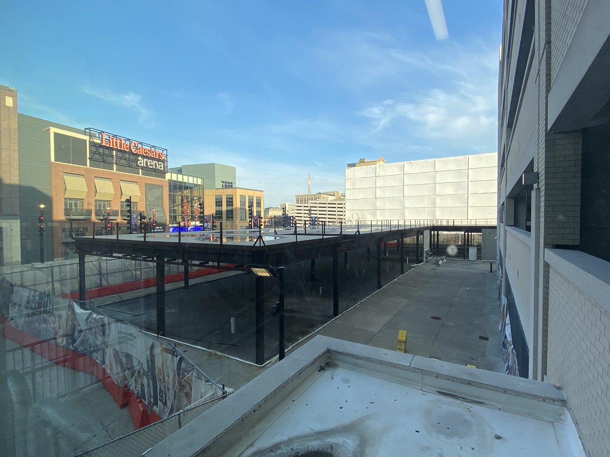 DE_Gifford's tweet photo. If I took $400M in subsidies 10 years ago to build an arena &amp; an entertainment district around it and all I had to show for it was this, I’d have a hard time coming back to ask for $800 million. Don’t given them another dime for District II until District I is finished. https://t.co/brLnI7r226