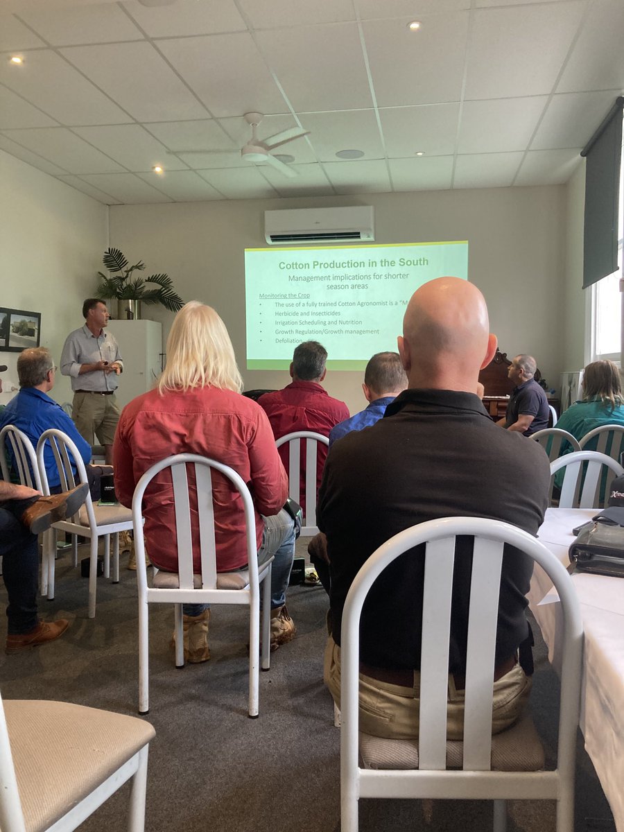 Introduction to Cotton Day. Plenty of learnings from this year. Encouraging new growers for the south. #cotton #nutrien