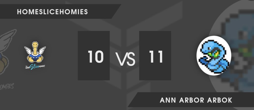 We had an unfortunate start to the cycle, but we will bounce back 💪

GGs well played <a href="/AnnArbok/">Ann Arbor Arbok</a>